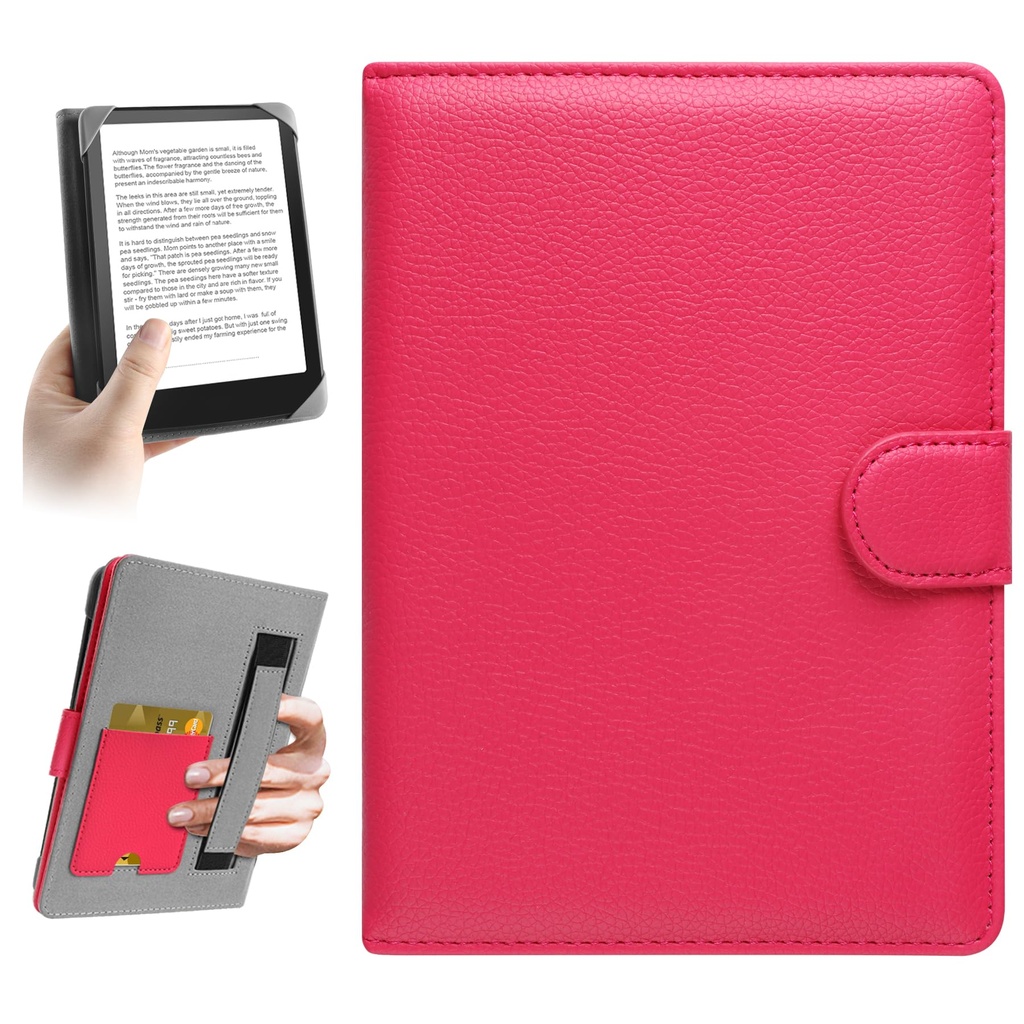 HoYiXi Universal Case for 6-6.8 inch E-Book Reader Compatible with 6.8" Kindle Paperwhite/6