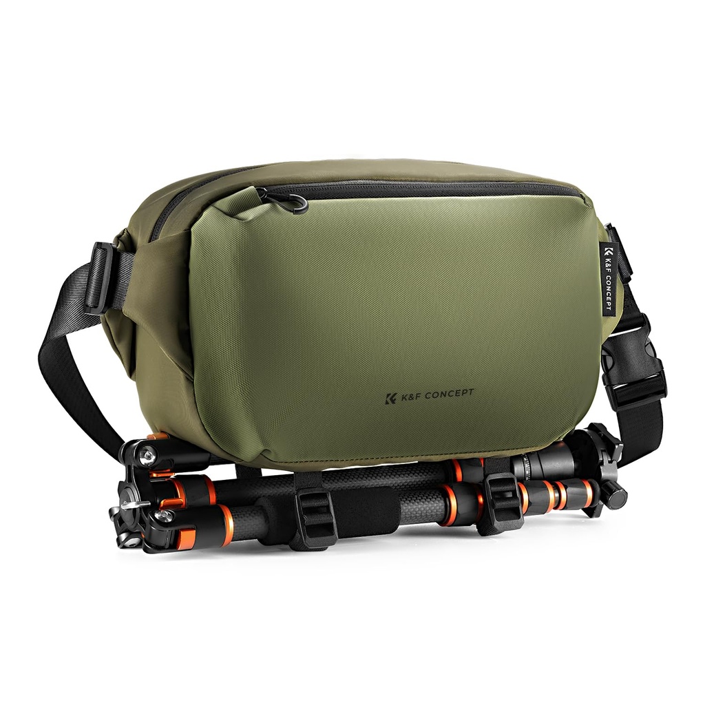 K&F CONCEPT 2 in 1 Sling Bag Everyday Shoulder Bag & Multifunction Photography Crossbody 