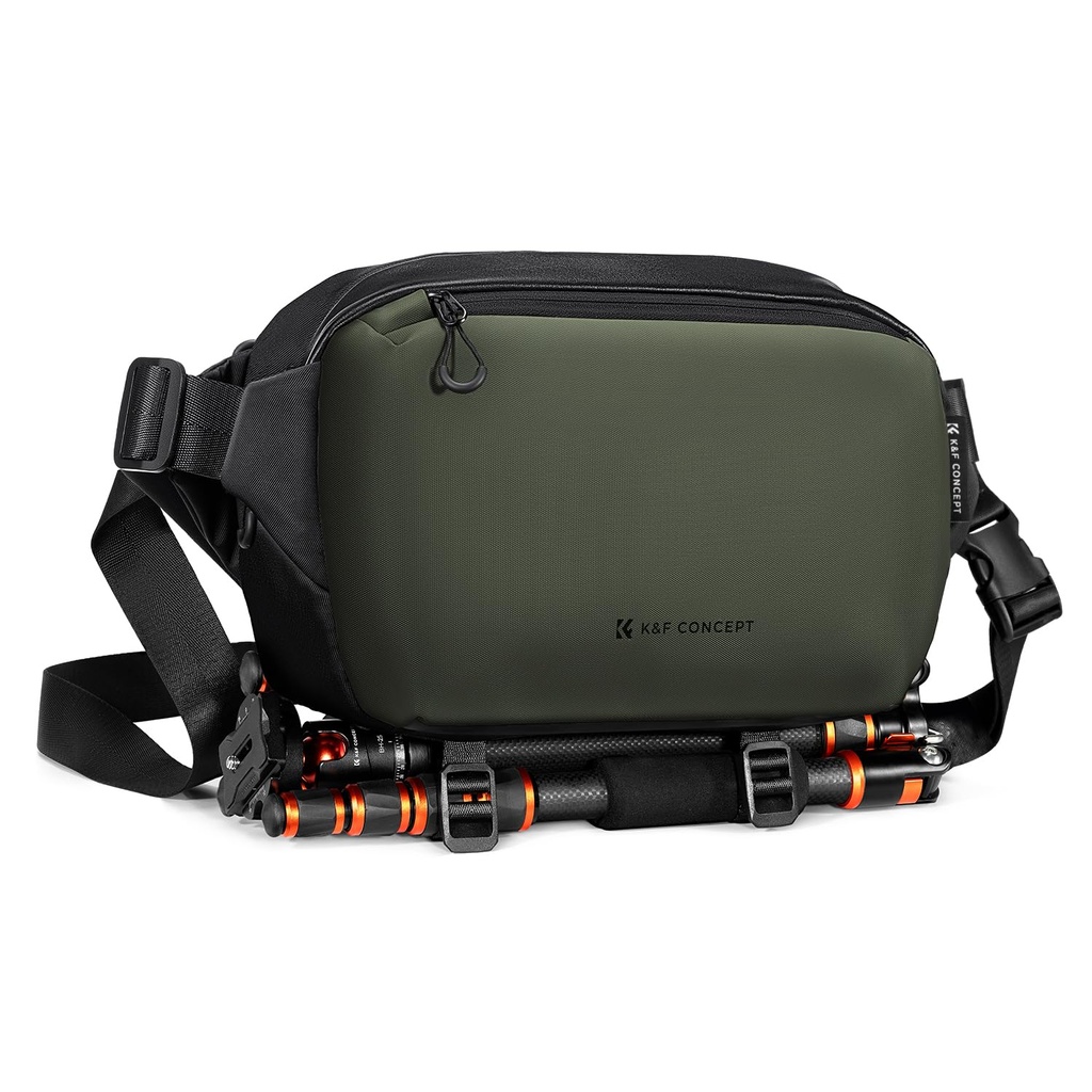 K&F CONCEPT 2 in 1 Sling Bag Everyday Shoulder Bag & Multifunction Photography Crossbody 