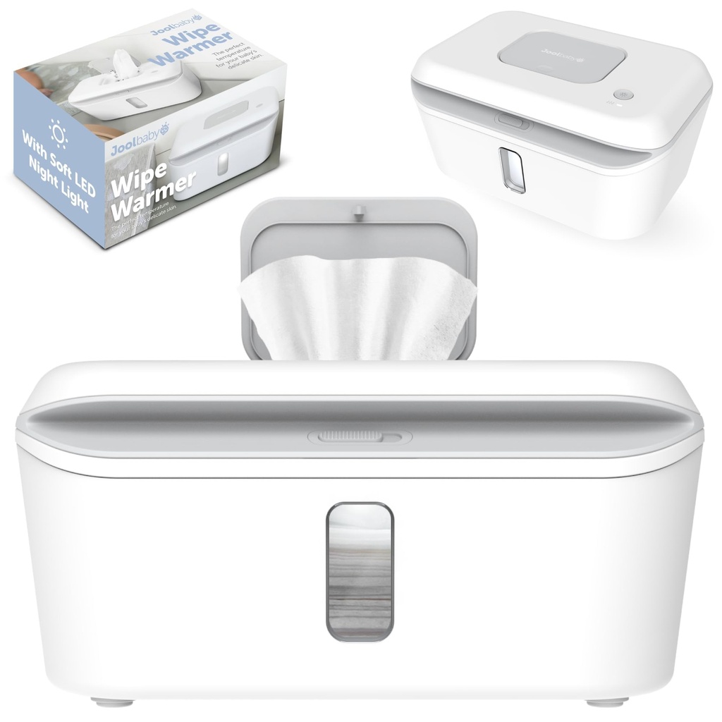 Jool Baby Baby Wipe Warmer & Dispenser with LED Changing Light & On/Off Switch