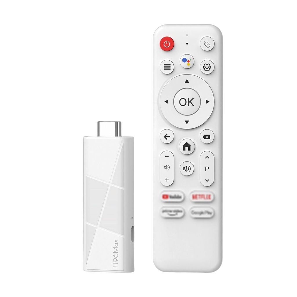 H96 MAX Android 14.0 TV Stick ATV RK 3518 Quad-Core 16GB WiFi6 2.4G/5.8Ghz BT5.0 4K AV1 Ult