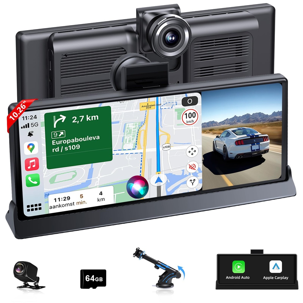 Car Tablet Pro Max 2026 Ã”Ã‡Ã´ 10.26Ã”Ã‡Ã˜ Car Play Screen Designed for Apple & Android Tou