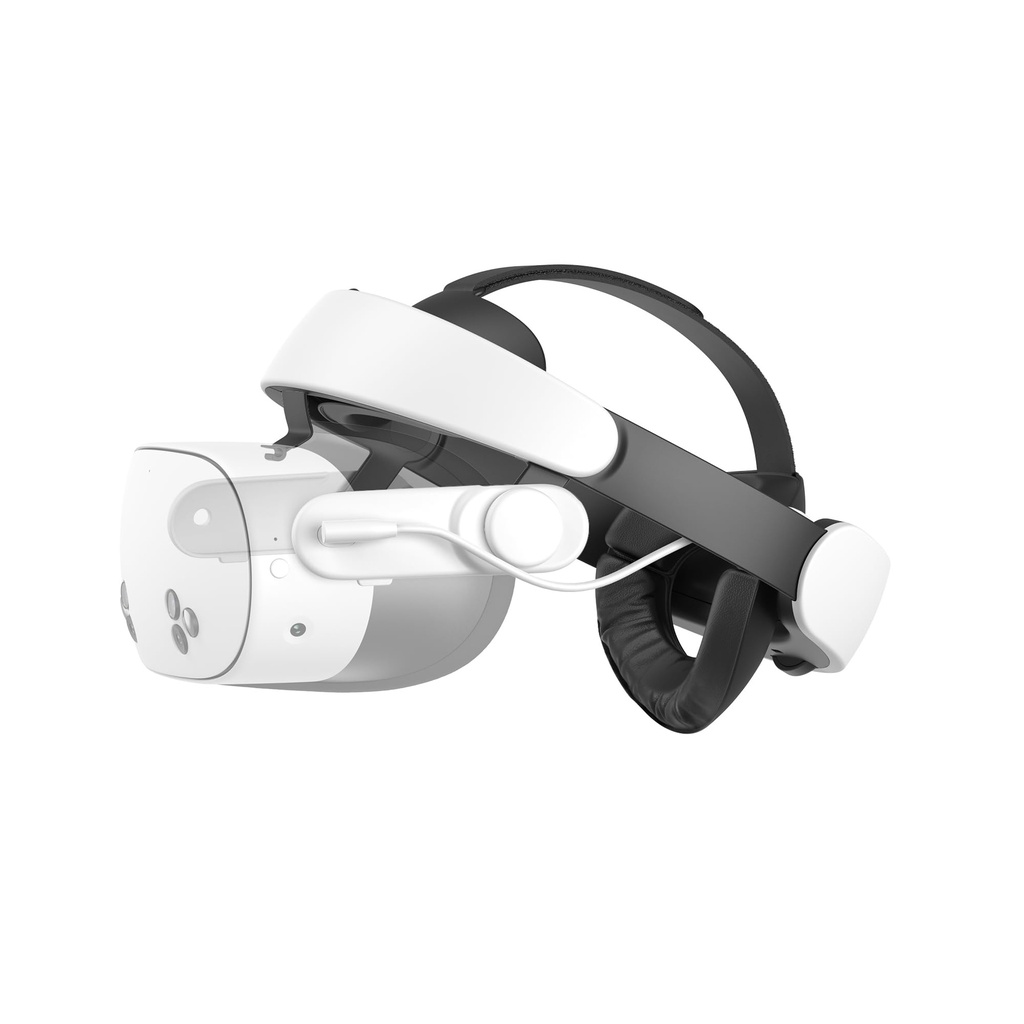 KIWI design H4 Boost Battery Halo Head Strap for Meta Quest 3/3S/Oculus Quest 3, Lightweight