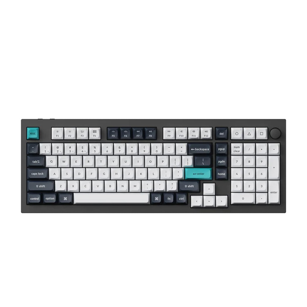 Keychron Q5 Max 96% Layout Full-metal Custom Wireless Mechanical Keyboard with Knob, QMK/VI
