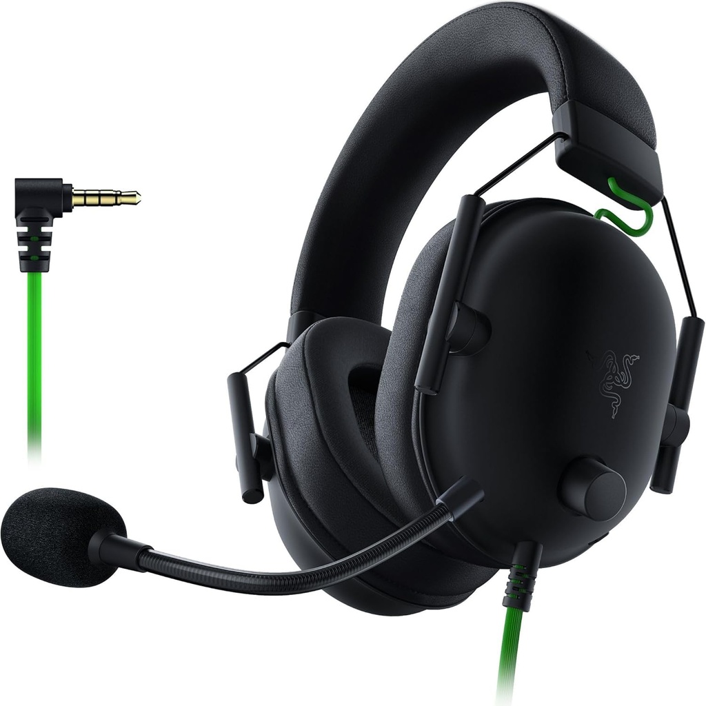 Razer BlackShark V2 X - Multi-Platform Wired E-sports Headset (Triforce 50 mm Drivers)