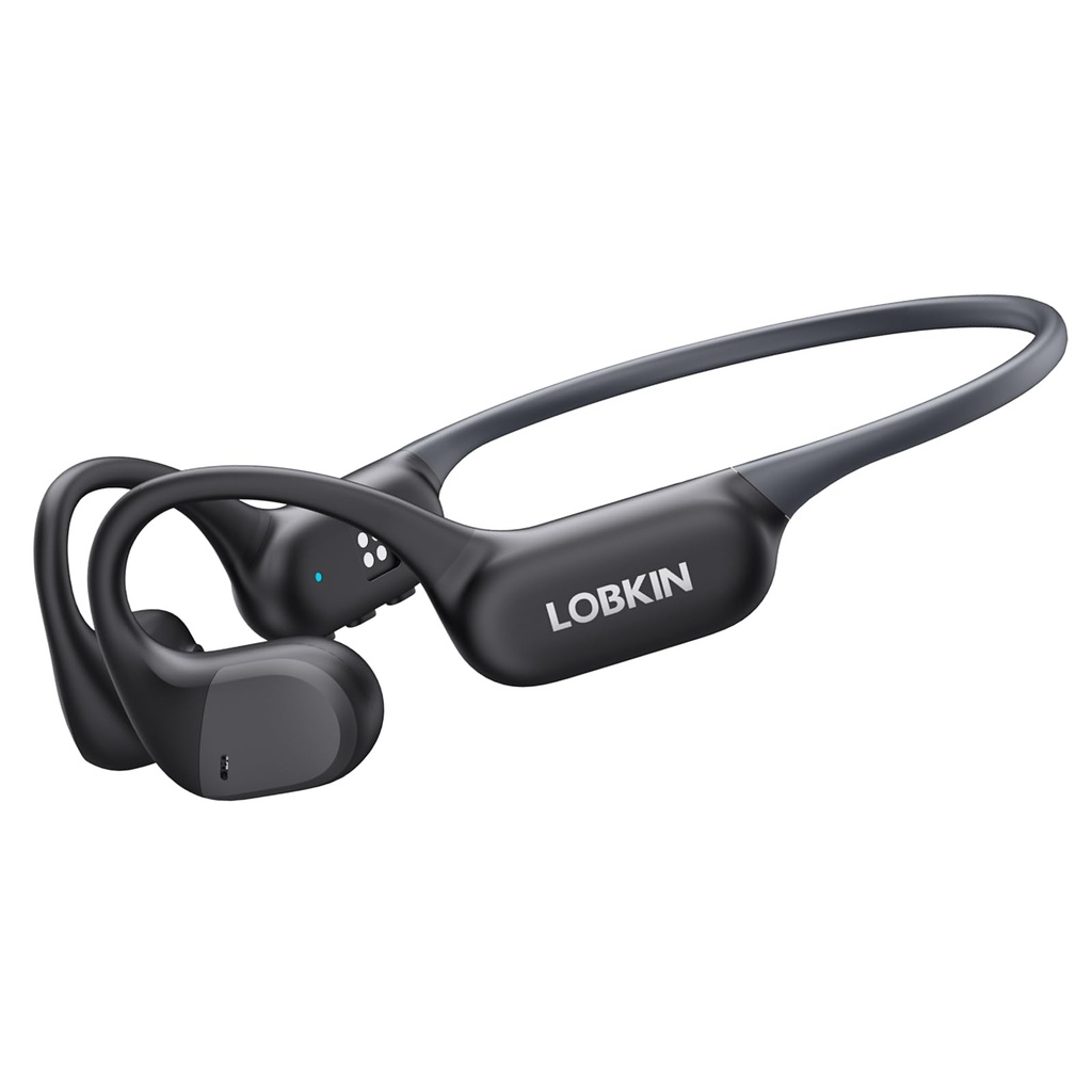 LOBKIN Open Ear Headphones, Bluetooth 6.0 Wireless Air Conduction Headphones, IPX7 Waterpro