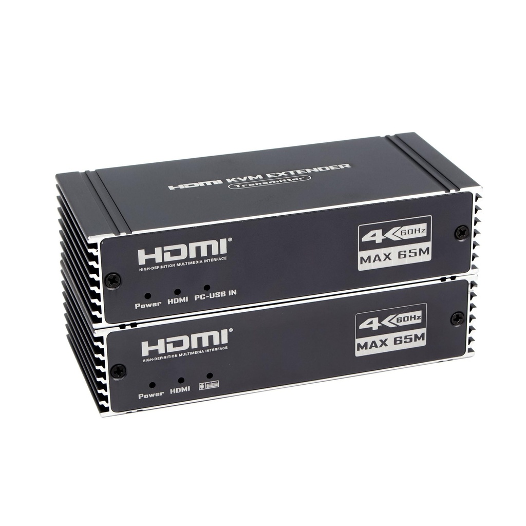 4K 60Hz 65M HDMI KVM Extender HDMI Extender with USB KVM Control RJ45 65m over over Cat5e/Ca