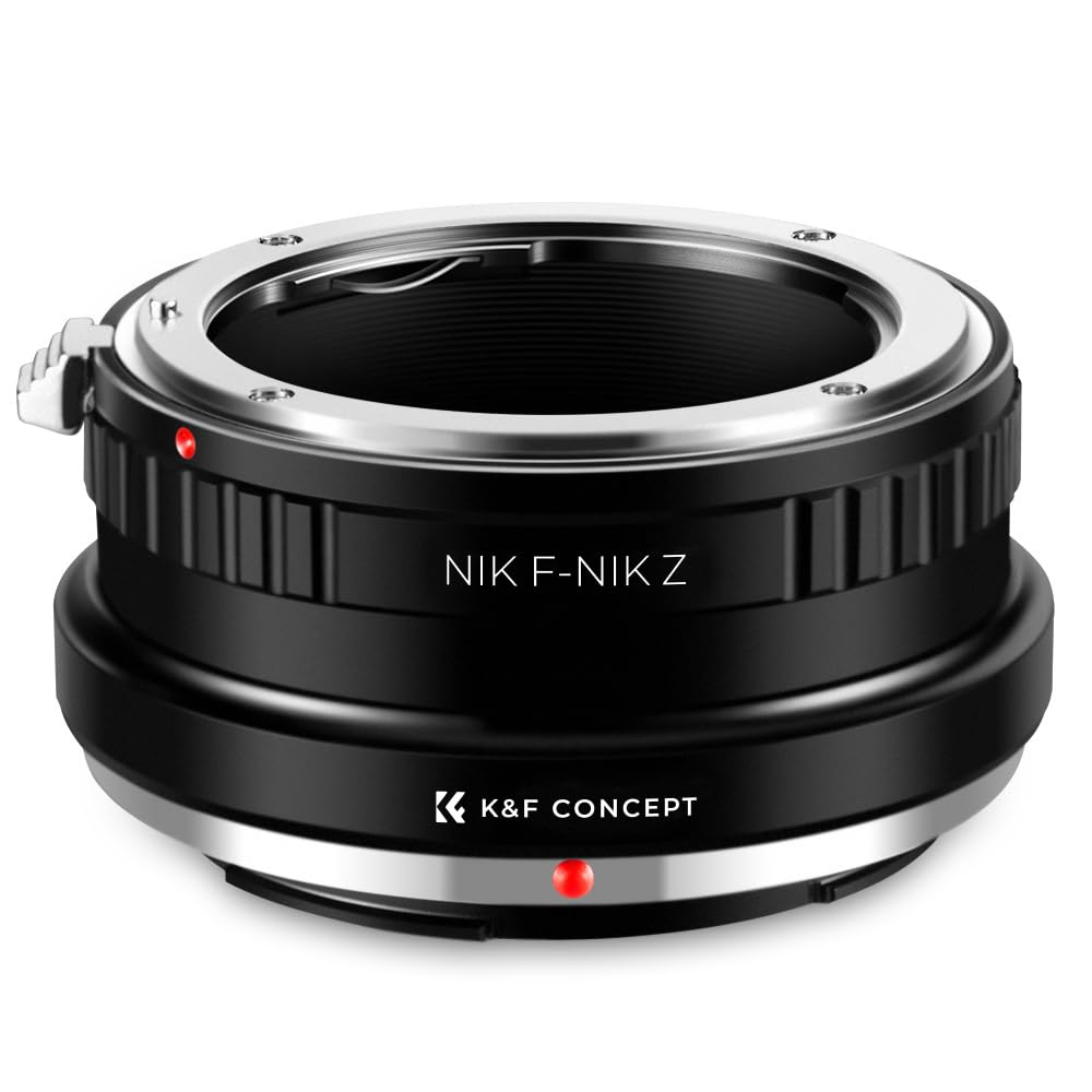 K&F CONCEPT Lens Mount Adapter Compatible with Nikon F Mount Lens to Nikon Z Mount Camera B