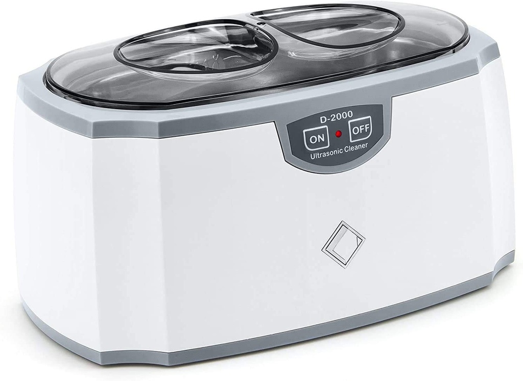 LifeBasis D-2000 Ultrasonic Cleaner Jewellery Cleaner Machine 420ML 45000Hz Silver Cleaner 