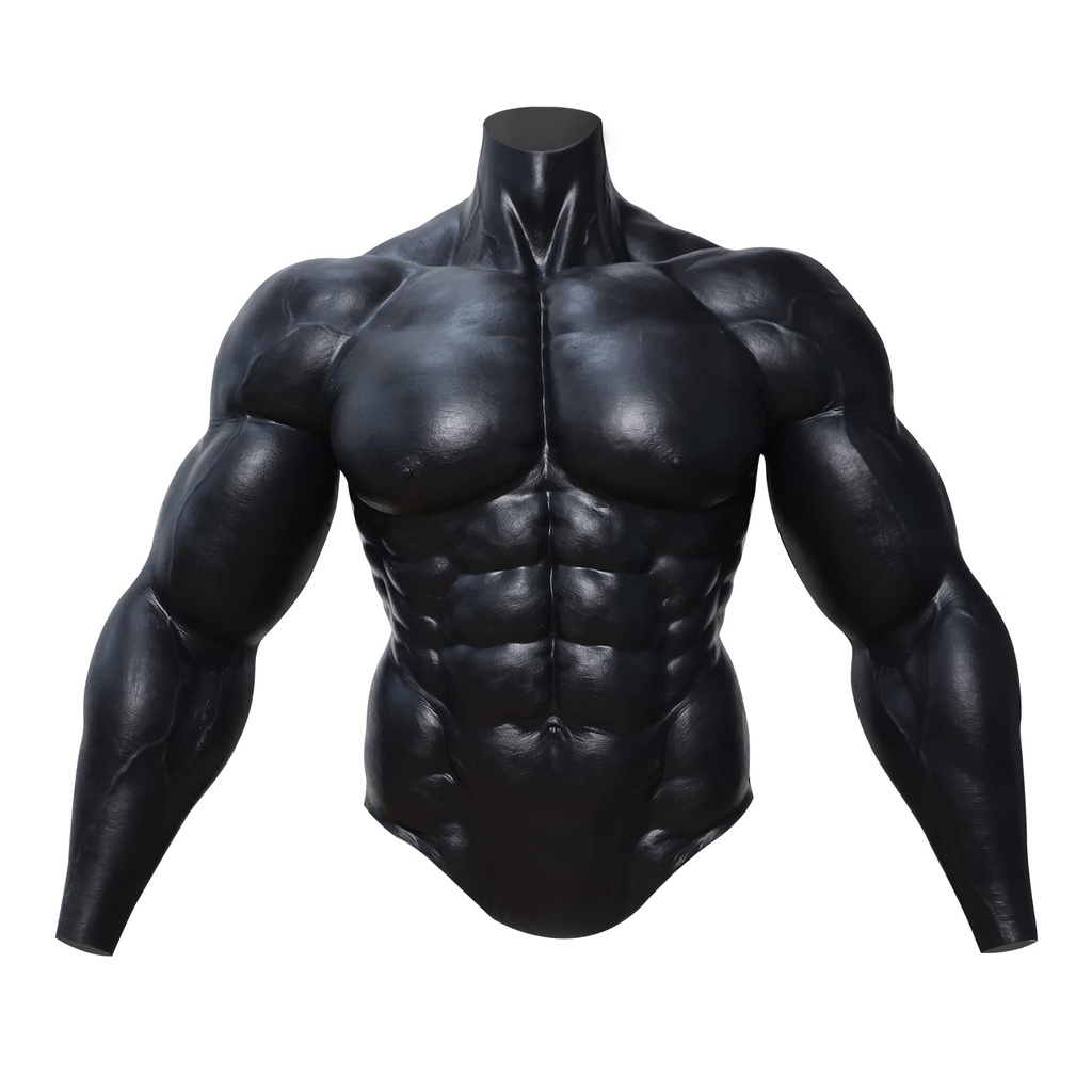 SMITIZEN Smtizen Silicone Muscle Suit Upgraded Male Chest with Arms Artificial Abs Realistic