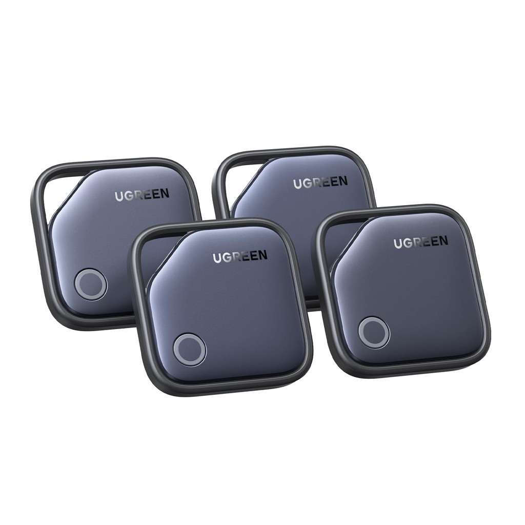 UGREEN FineTrack (4 Pack) Compatible with Apple Find My (iOS only), Air Tracker Tag 