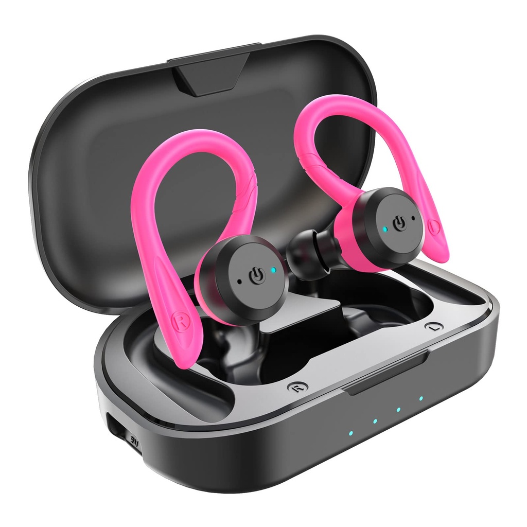 APEKX Bluetooth Headphones True Wireless Earbuds with Charging Case IPX7 Waterproof Premium