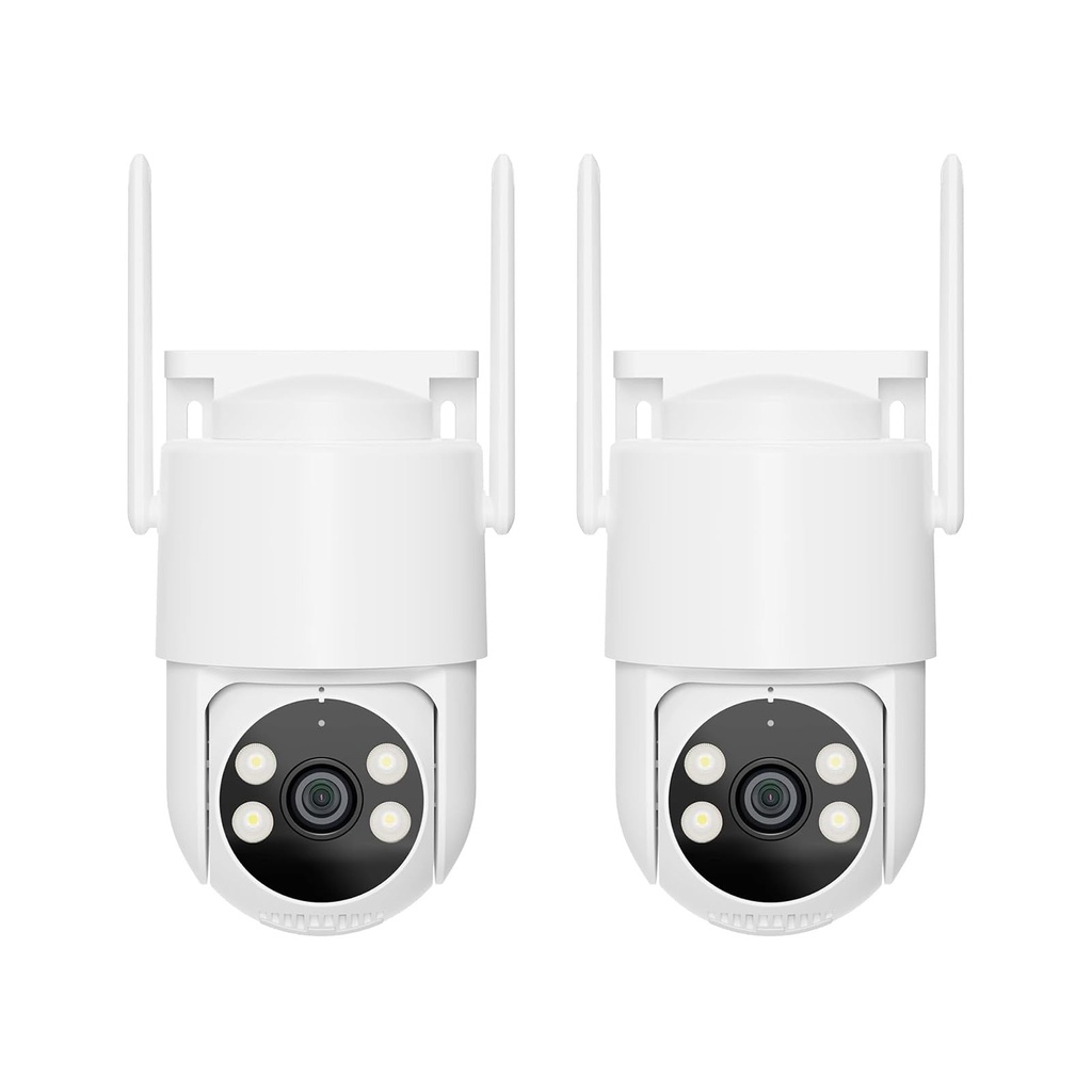 AKINGUAR 2K Security Camera Outdoor, CCTV Camera with Auto Tracking & 2.4G/5G Dual Band