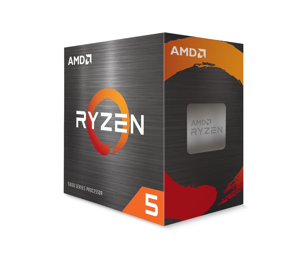 AMD Ryzen 5 5500 Processor (6 cores/12 threads, 65W DTP, AM4 socket, 19 MB cache, up to 4.2