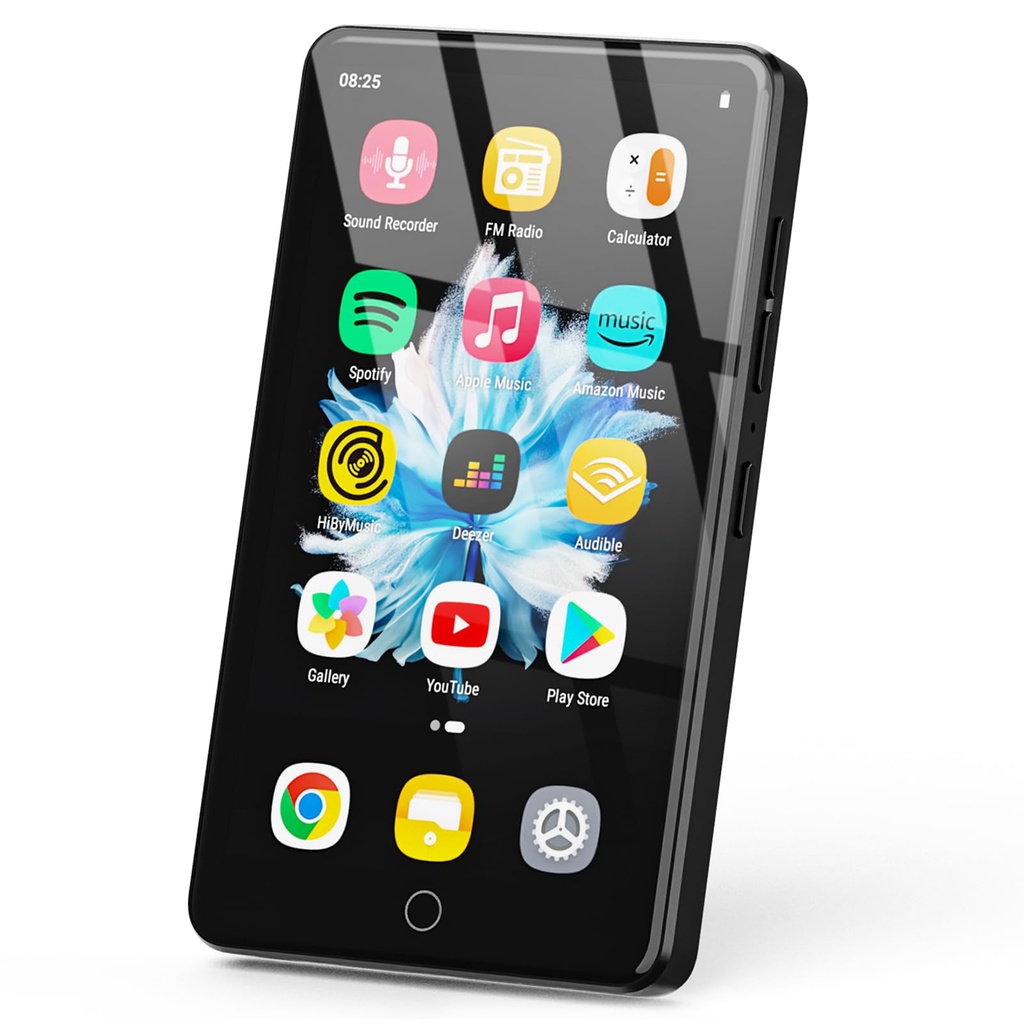 144GB MP3 Player with WiFi & Bluetooth, 4.02Ã”Ã‡Ã˜ IPS HD MP4 Player, MP3 Player with Speake