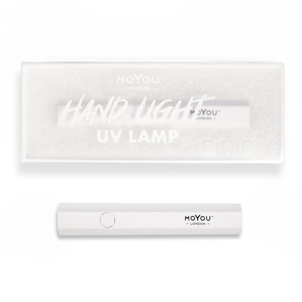 MOYOU LONDON UV Lamp for Gel Nails | Lightweight Handheld LED/UV Curing Pen, Small Nail Dry