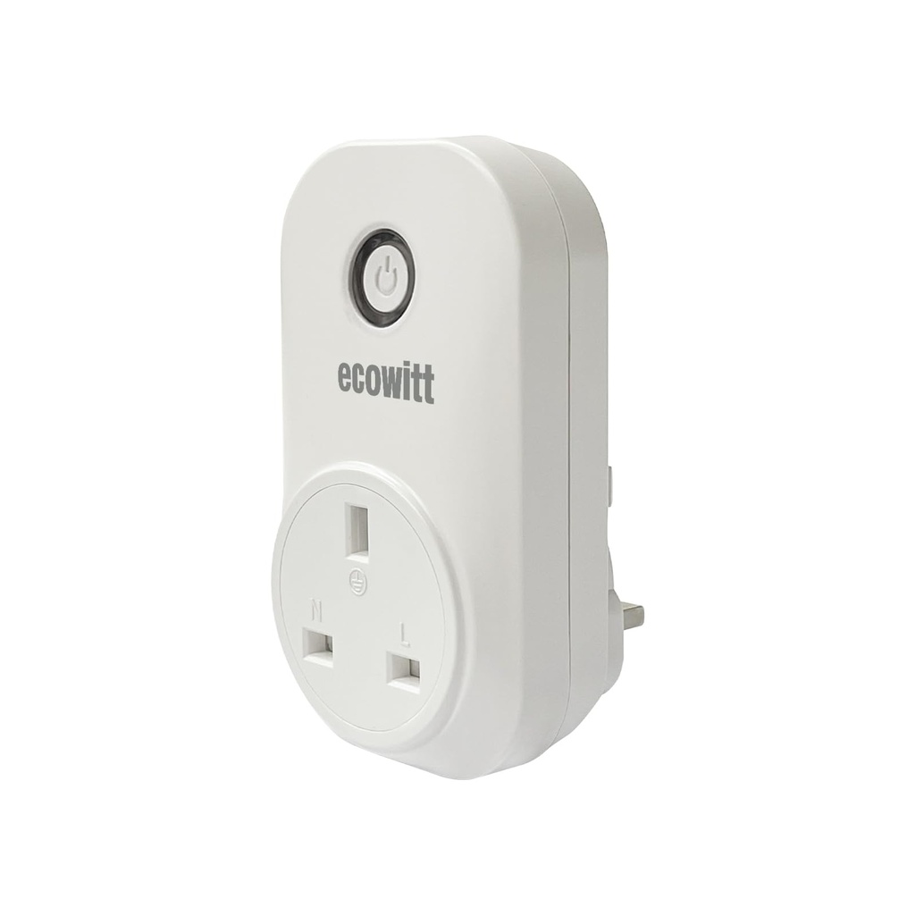 ECOWITT AC1100 WittSwitch Smart Plug, Smart Wifi Outlet, Smart Home Wifi Power Meter, Hub G