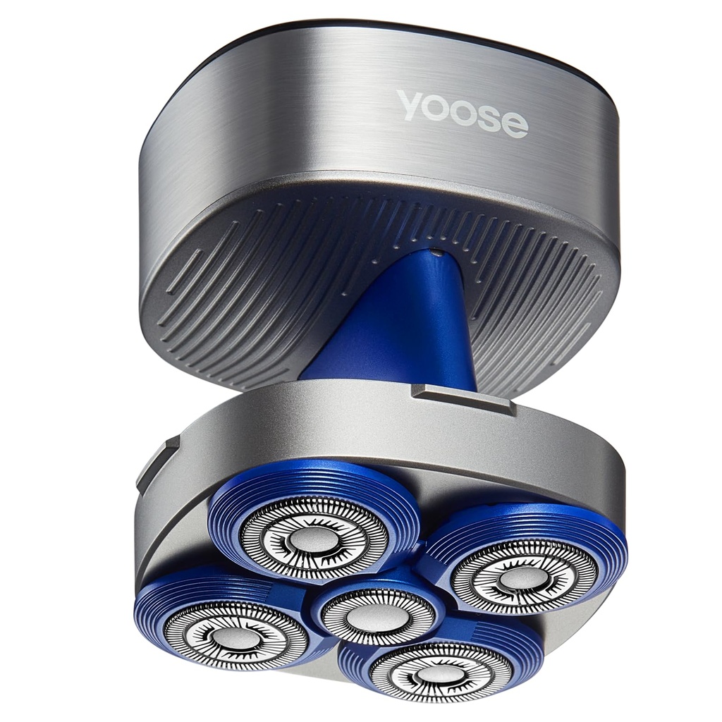 yoose Head Shavers for Bald Men, IPX7 Skin Close Electric Razor for Men (Ergonomic Design,