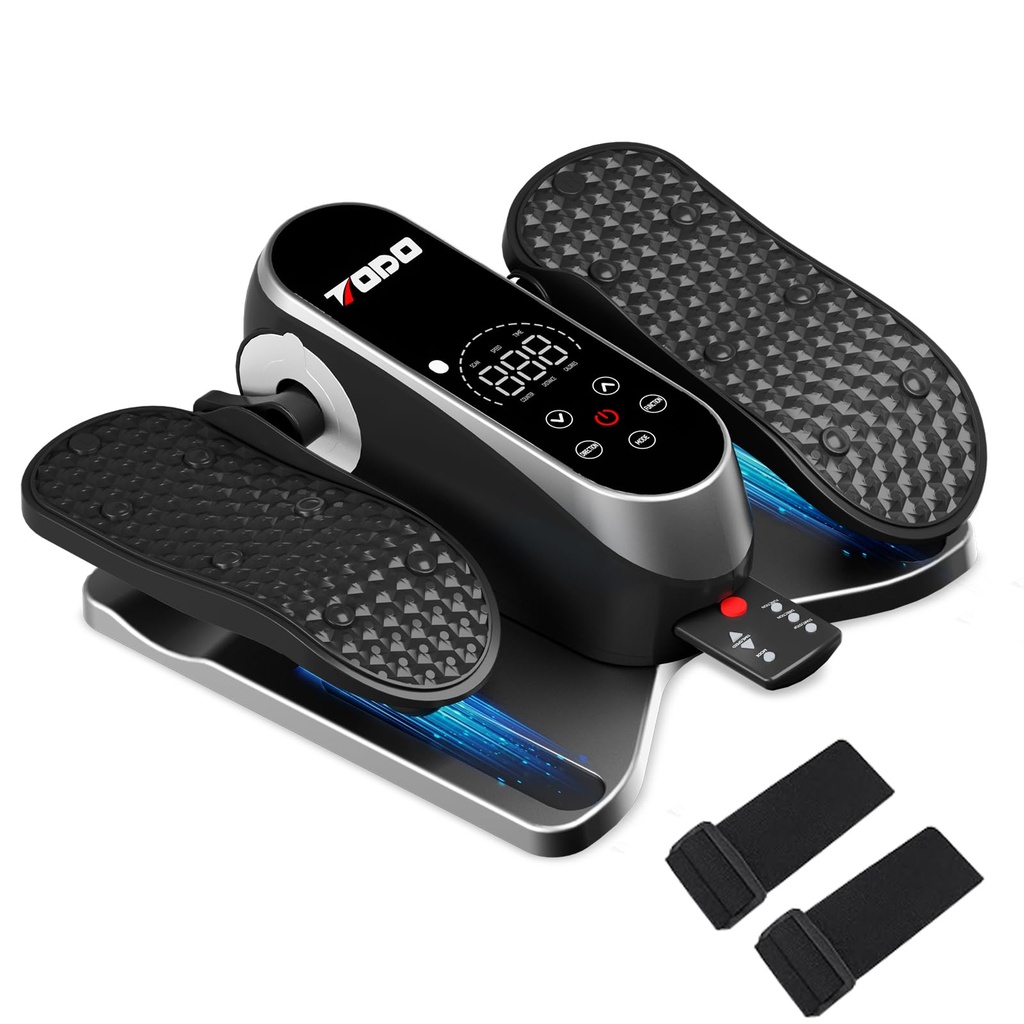 TODO Mini Under Desk Elliptical Machine, Elliptical Pedal Exerciser for Home, Cross Trainer