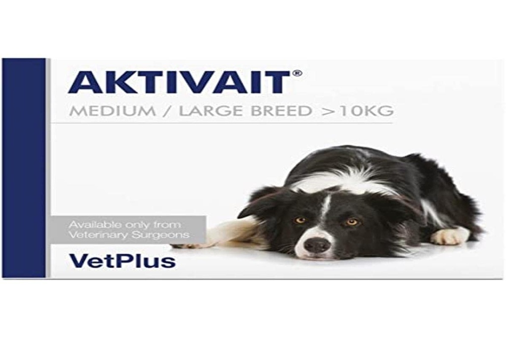 AKTIVAIT Dog large breeds blister, 1 Pack of 60 (07/2026)
