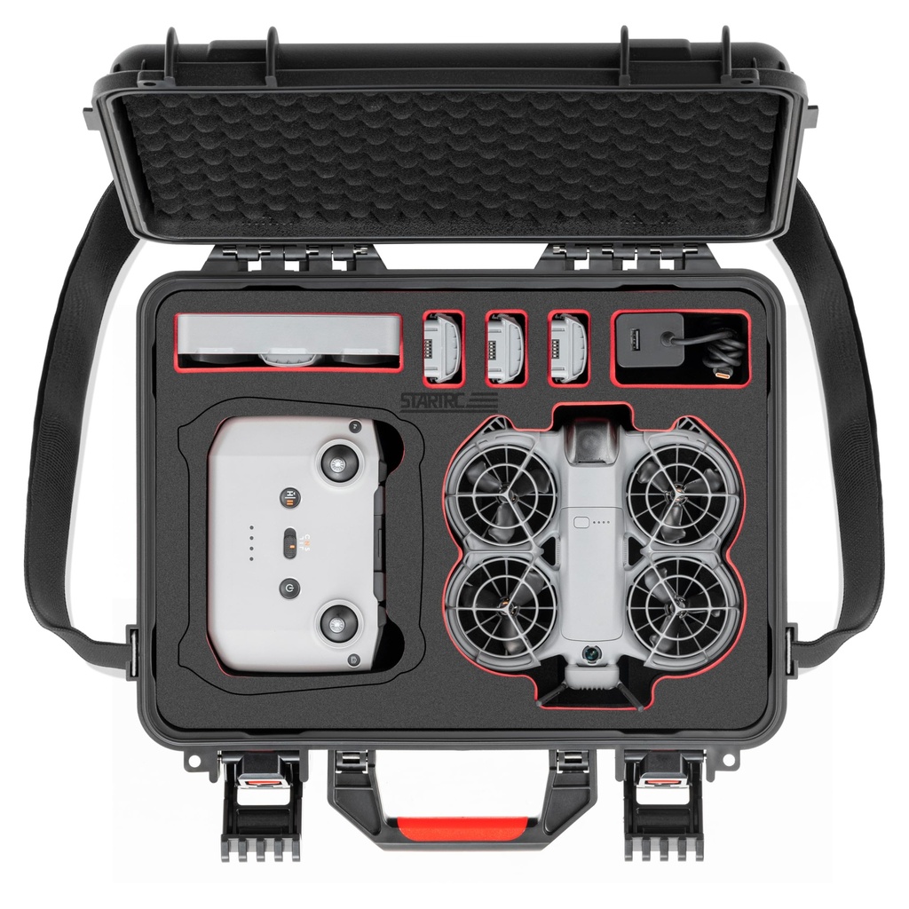 STARTRC Waterproof Hard Carrying Case for DJI Neo 2 Accessories for RC-N/RC2 Controller