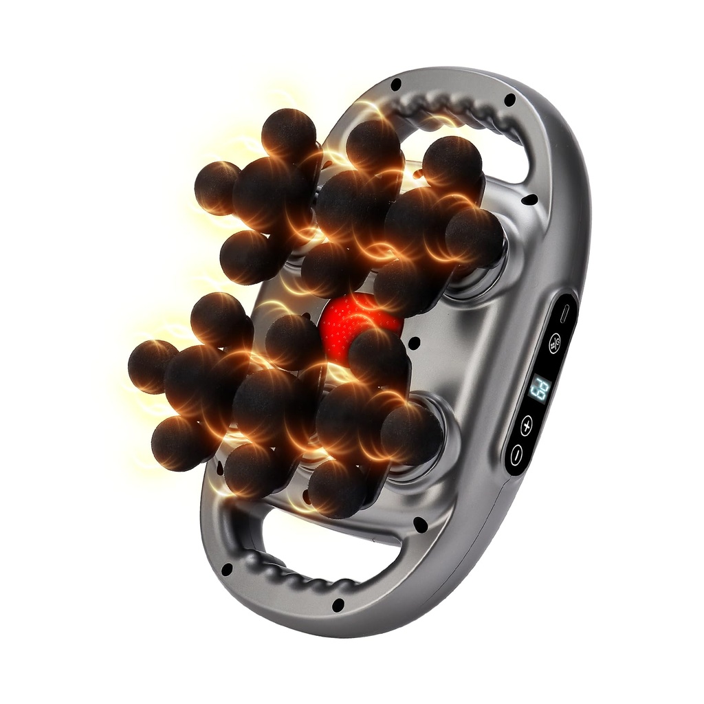 22-Head Massage Gun for Muscle Massage with 9 Massage Modes