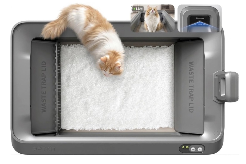PETKIT Purobot Crystal Litter Self Cleaning Cat Litter Tray - Non-Clumping, Low Dust, Long-