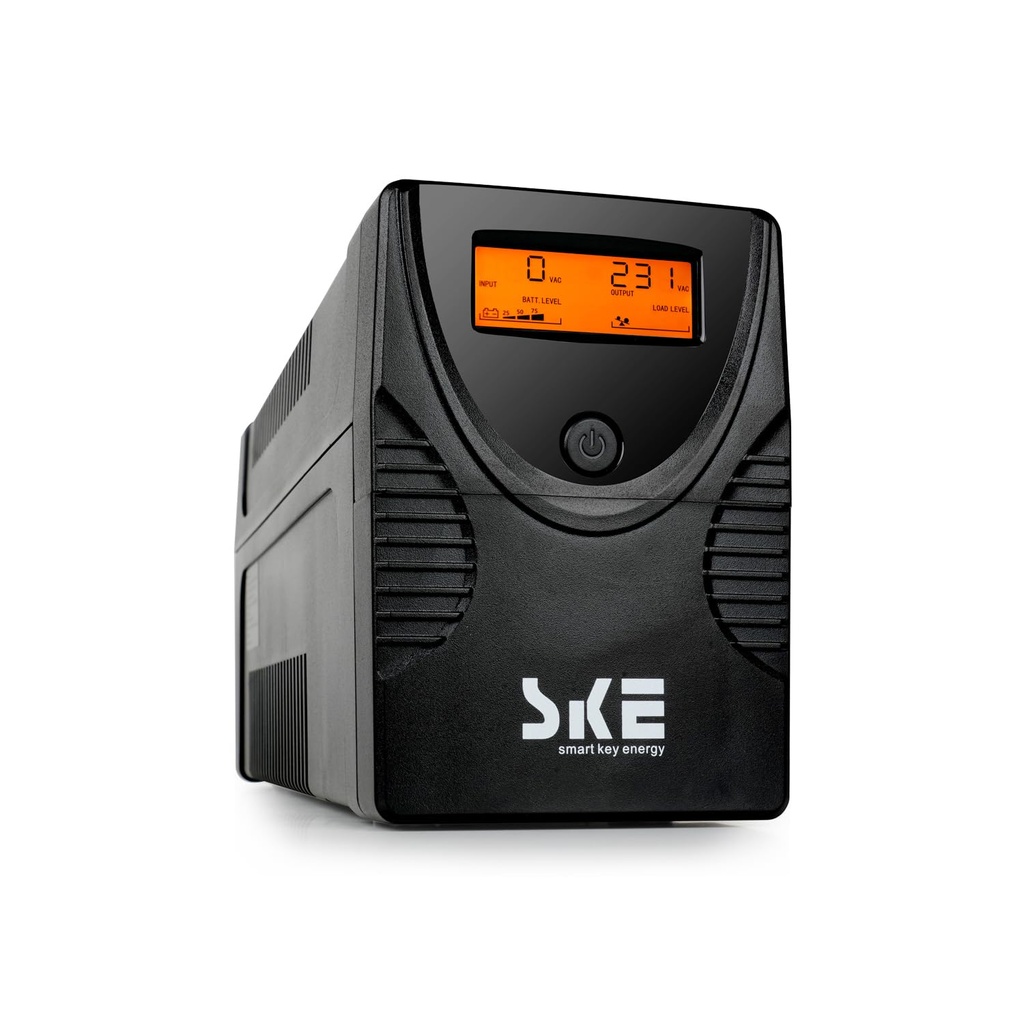SKE 1500VA/900W UPS Battery Backup & Surge Protector UPS Battery Backup Unit for Computer 