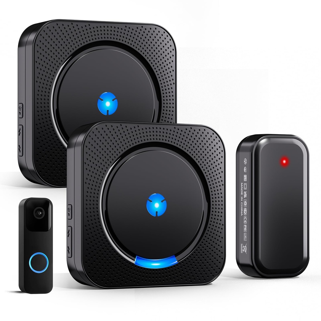 Wireless Doorbell Chime Video Doorbell Extender - Compatible with Blink Video Doorbell