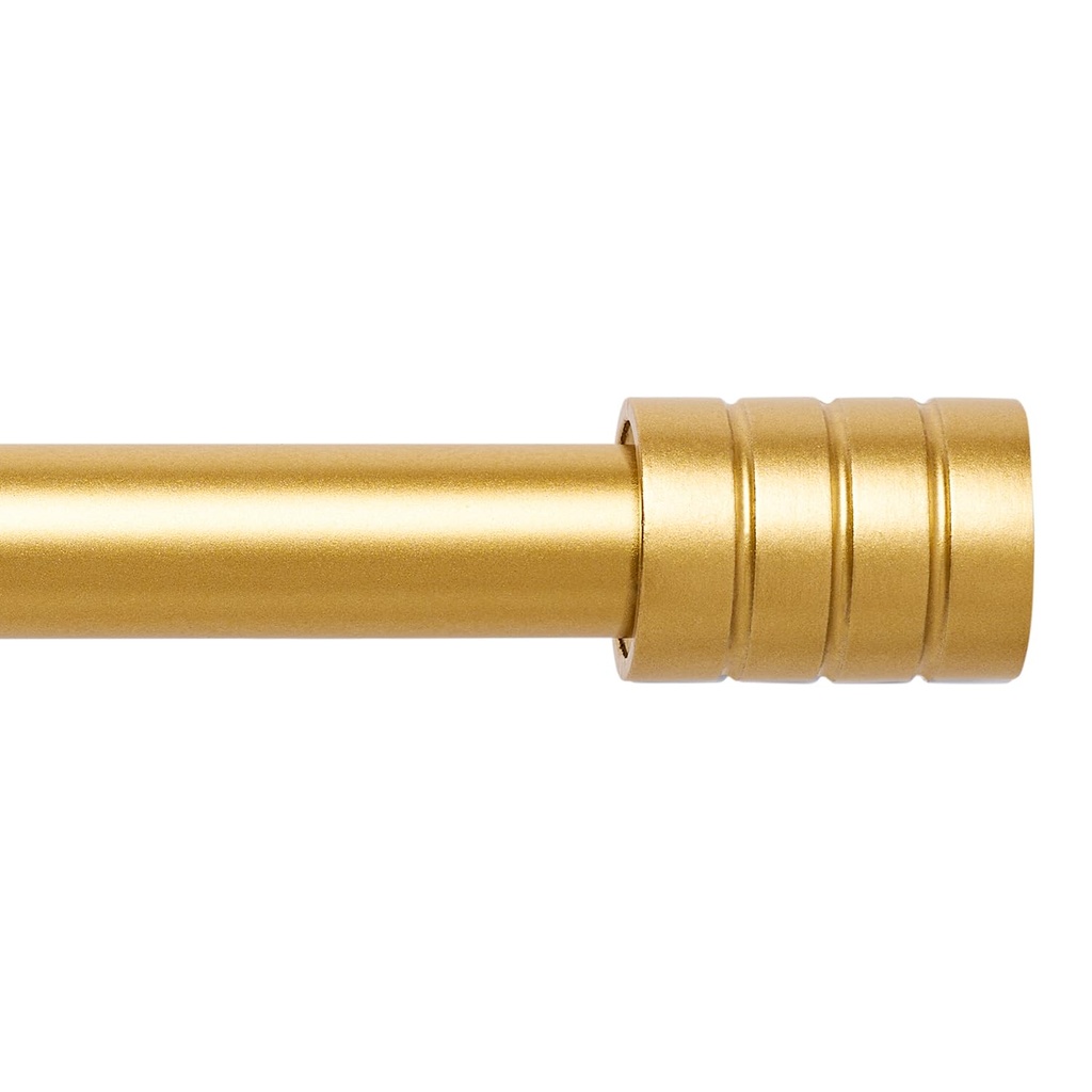 Curtain poles Gold Extendable curtain pole 76cm to 310cm Adjustable curtain track 30" to 122