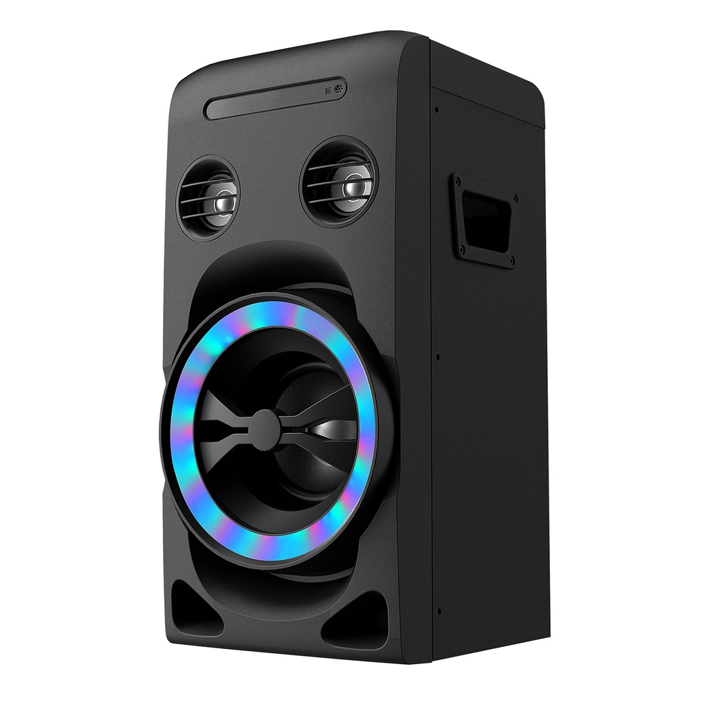 100W Home Stereo System with CD Player, FM Radio, Bluetooth, AUX in/USB in, Karaoke Function