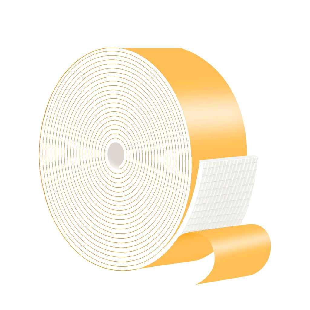 Draft Excluder Tape,Door Weather Stripping,Strong Adhesive, Weatherproof, Reduce Noise,Foam