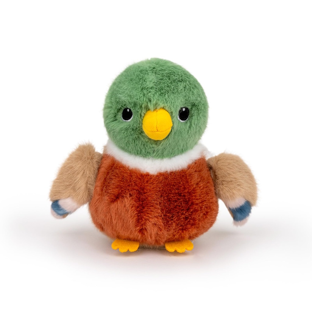 Adorlynetty Mallard Duck Stuffed Animal 5 inches Mallard Plush Little Bird Plush Toy - Real