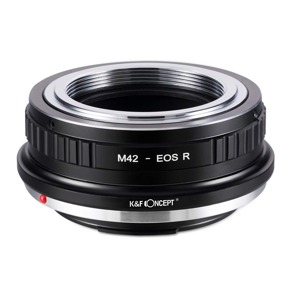 K&F CONCEPT M42 to EOS R Lens Mount Adapter, Manaul Lens Adapter for M42 Lens