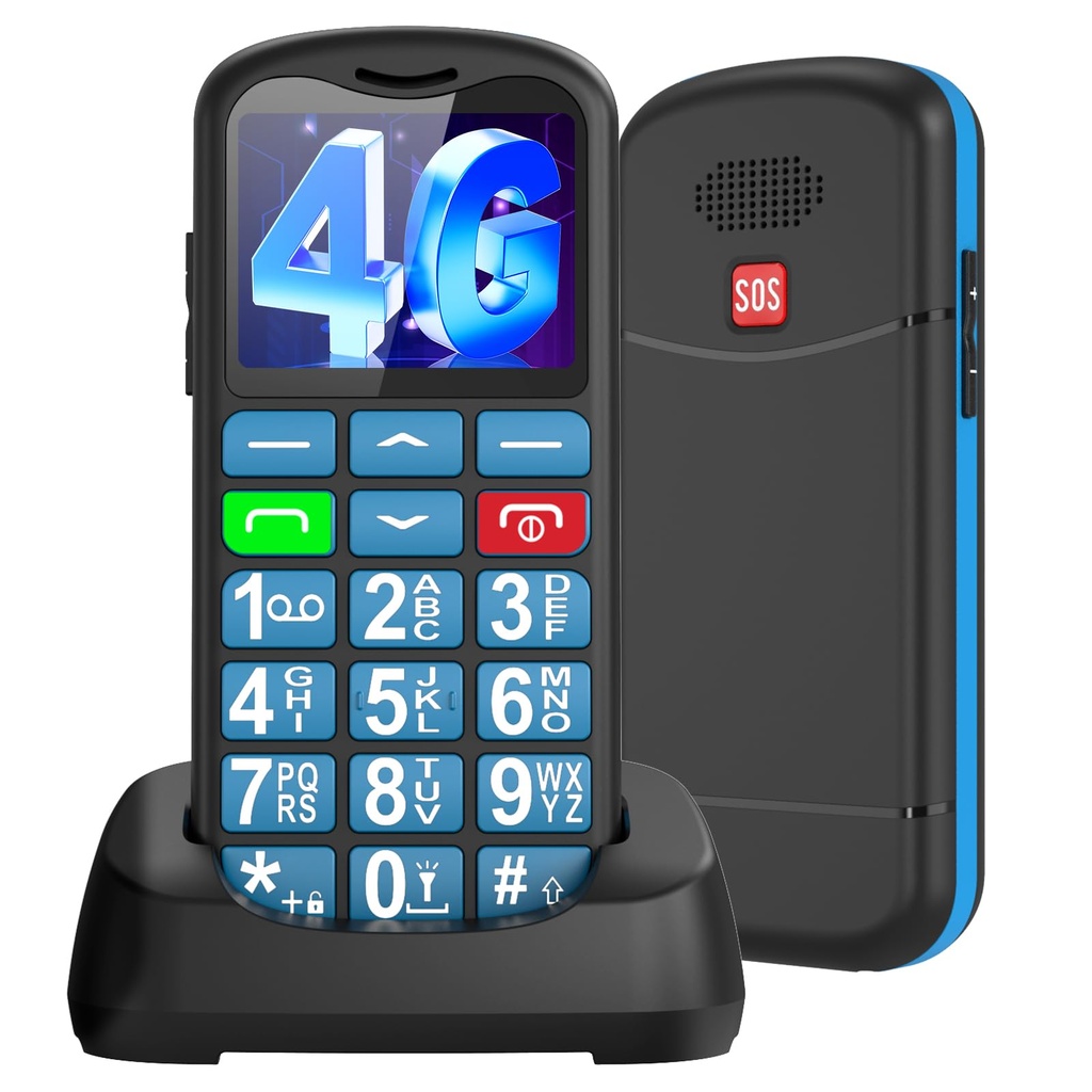 Ufferson T180 | 4G Mobile Phones SIM Free Unlocked with USB-C Charging|1.8 Zoll Farbdisplay