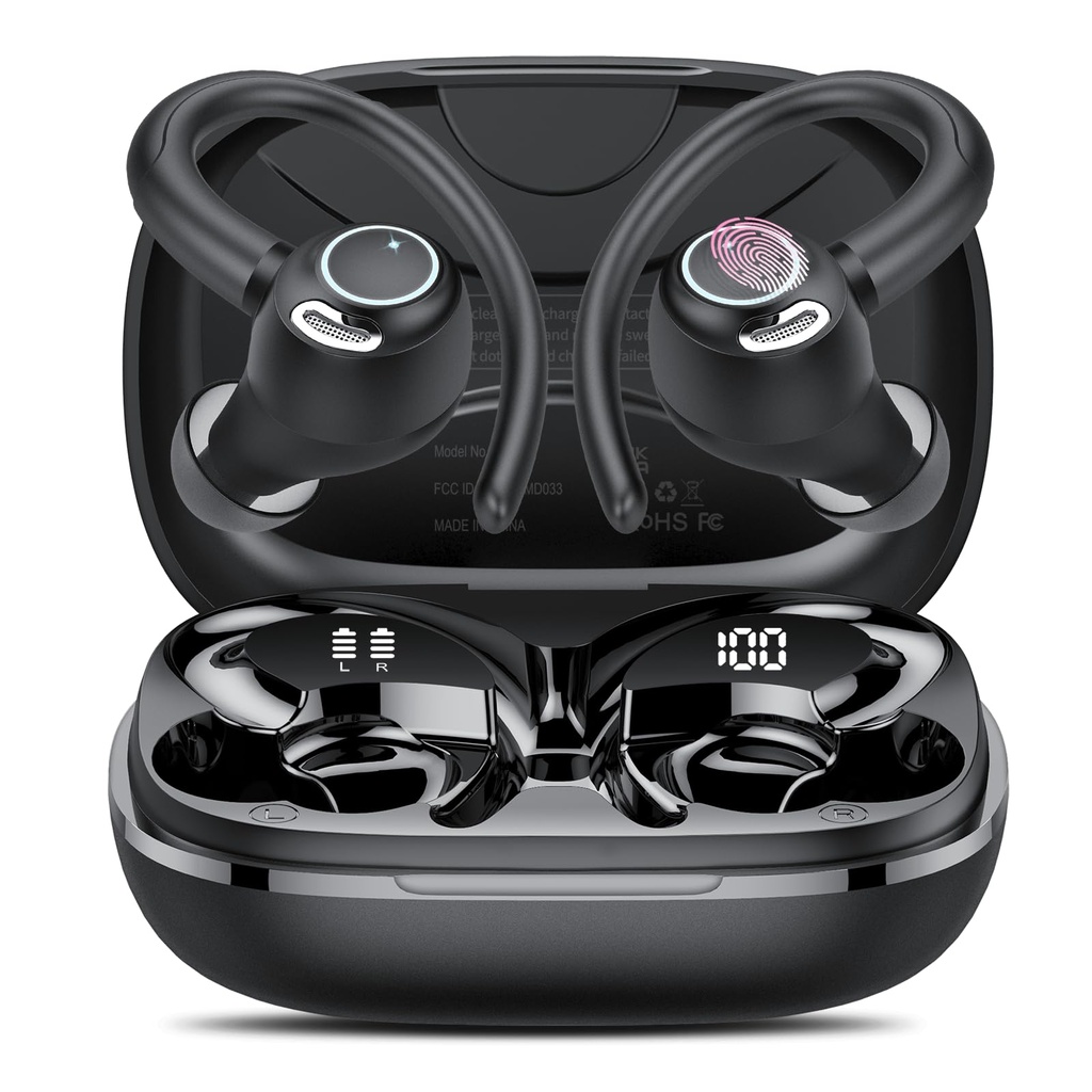 AI Translation Earbuds Real Time, 3-in-1 Bluetooth 5.4 Translator Earbuds with 7 Translation