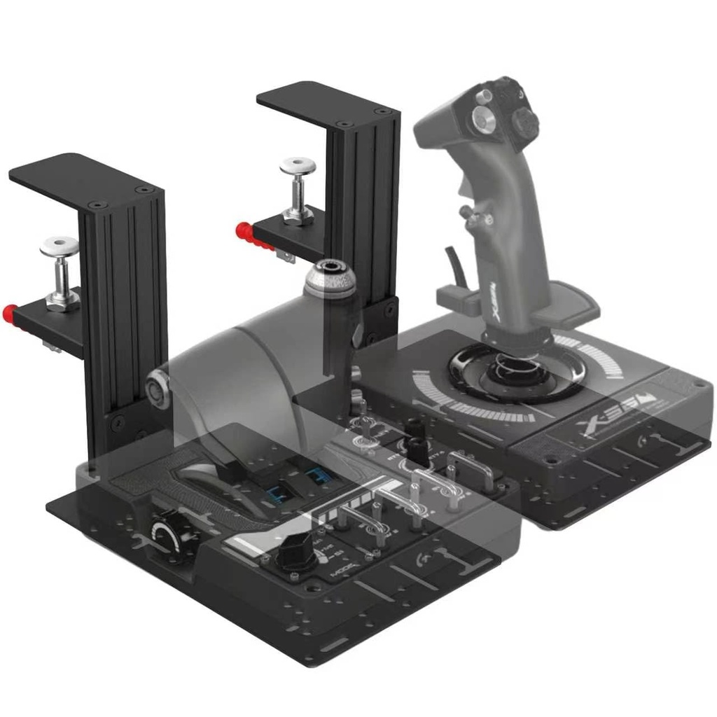 JUYEER Table Mount Compatible for Logitech X52/X52 Pro/X56/X56 Rhino/Throttle Quadrant