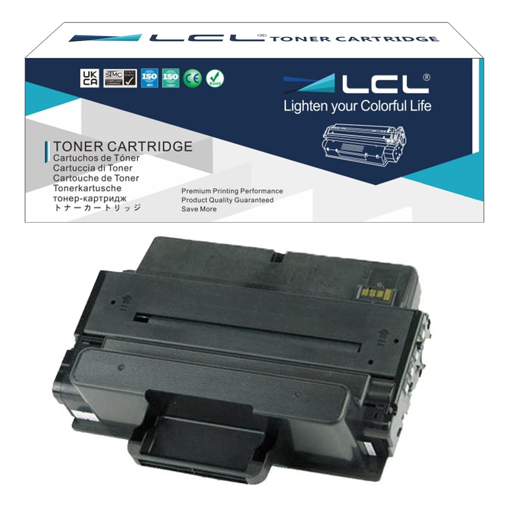 LCL Compatible Toner Cartridge C7D6F 593-BBBJ 593-BBBI 8PTH4 B2375dnf 10000 Pages (1 Black)