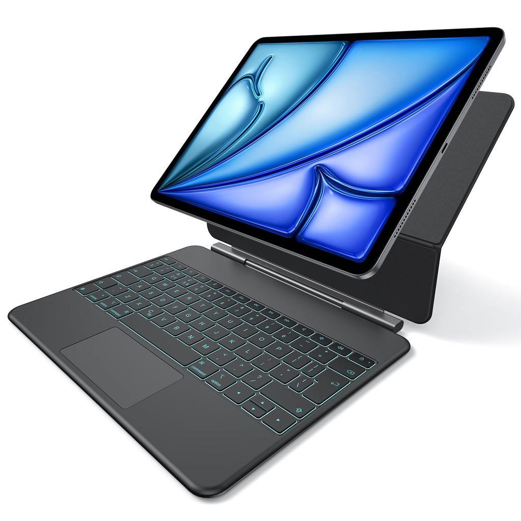OMOTON Magnetic Keyboard Case for iPad Air 13 inch M4/M3/M2 (2026/2025/2024), Magic Keyboard