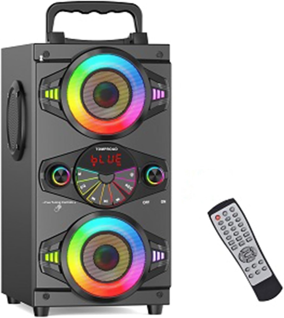 Portable Bluetooth Speakers 60W Stereo Bass Sound Boombox 
