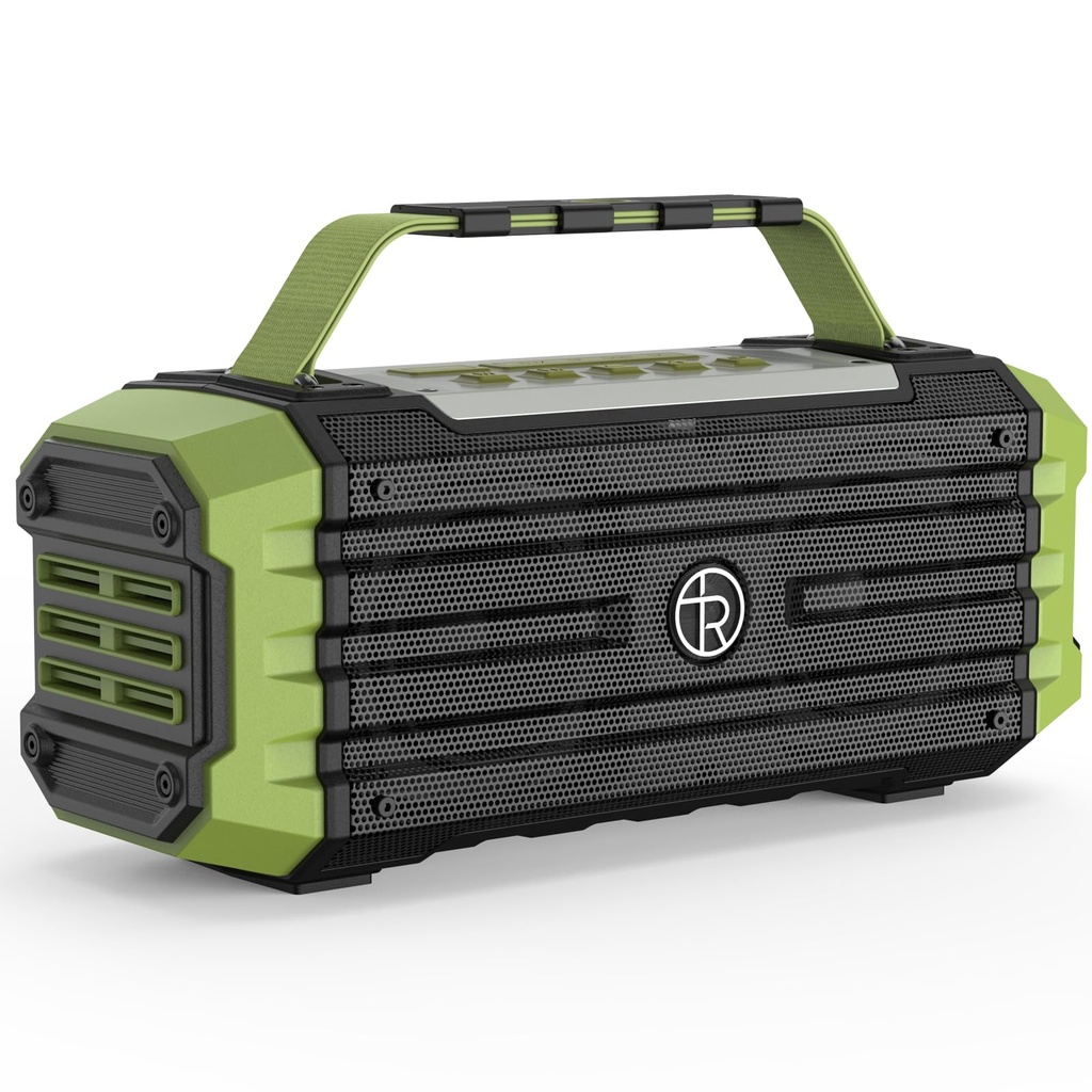 TOMPROAD Portable Bluetooth Speaker 120W Peak 80W Wireless Speakers, TWS Pairing, Deep Bass