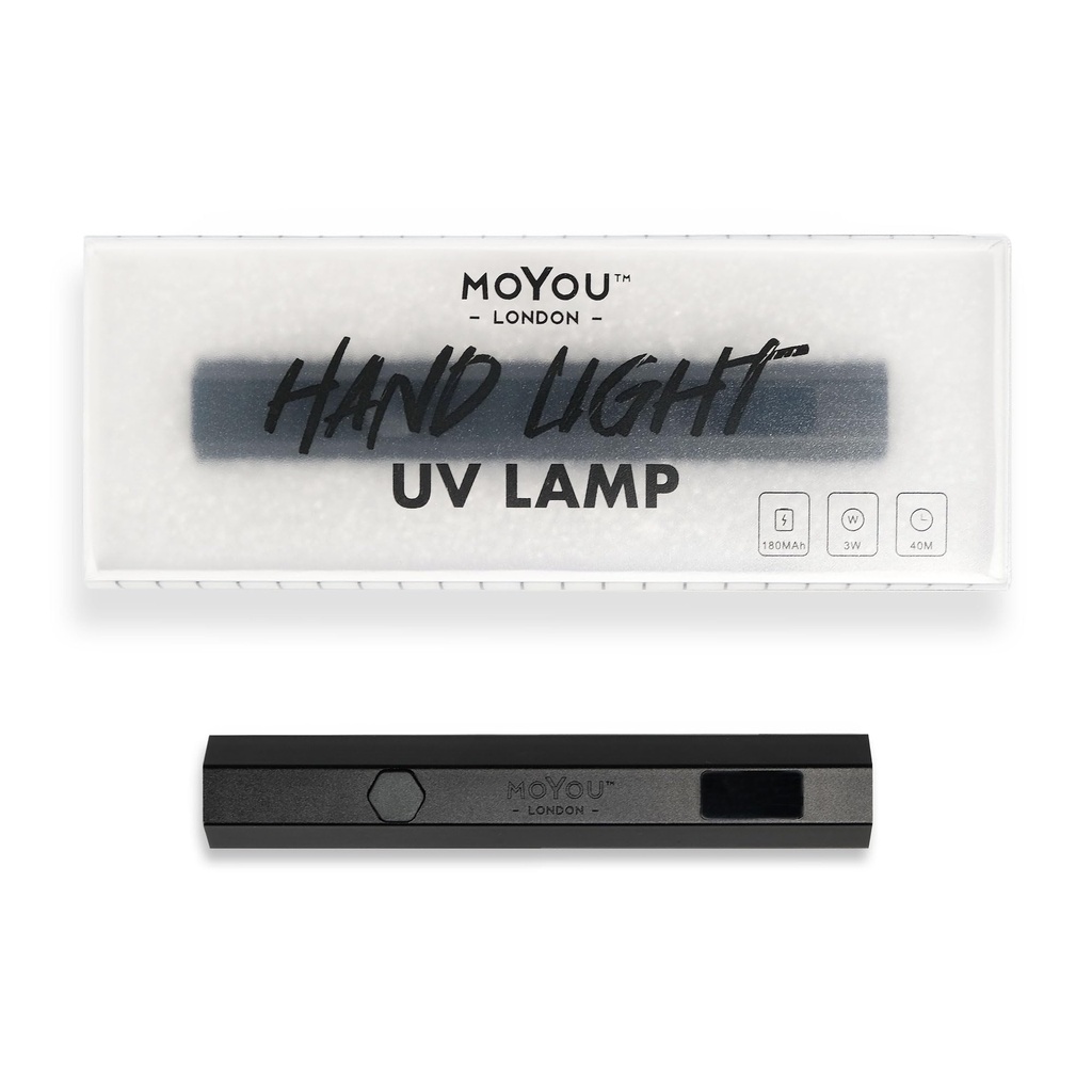 MOYOU LONDON UV Lamp for Gel Nails | Lightweight Handheld LED/UV Curing Pen, Small Nail Dry