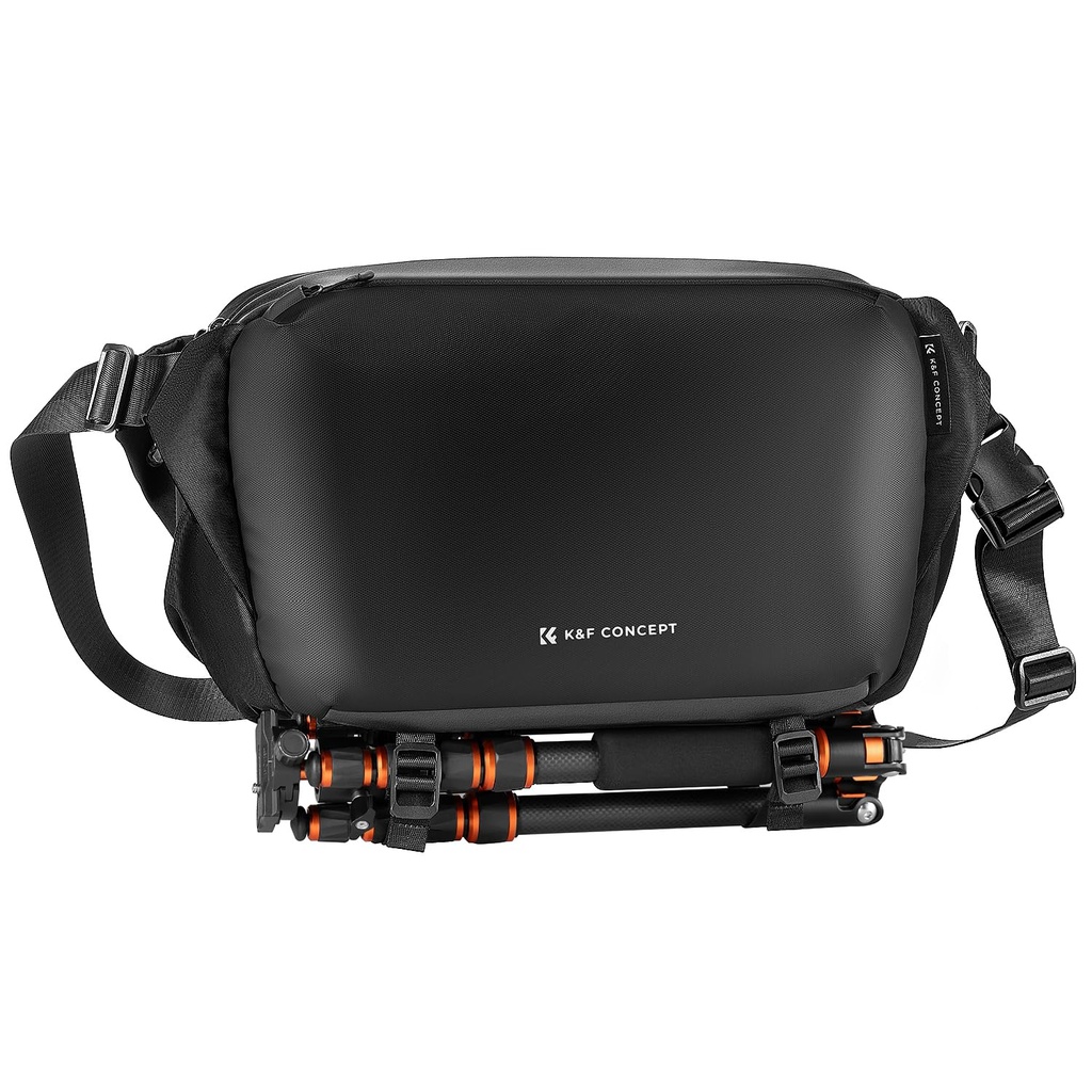 K&F CONCEPT 2 in 1 Sling Bag Everyday Shoulder Bag & Multifunction Photography Crossbody Cam