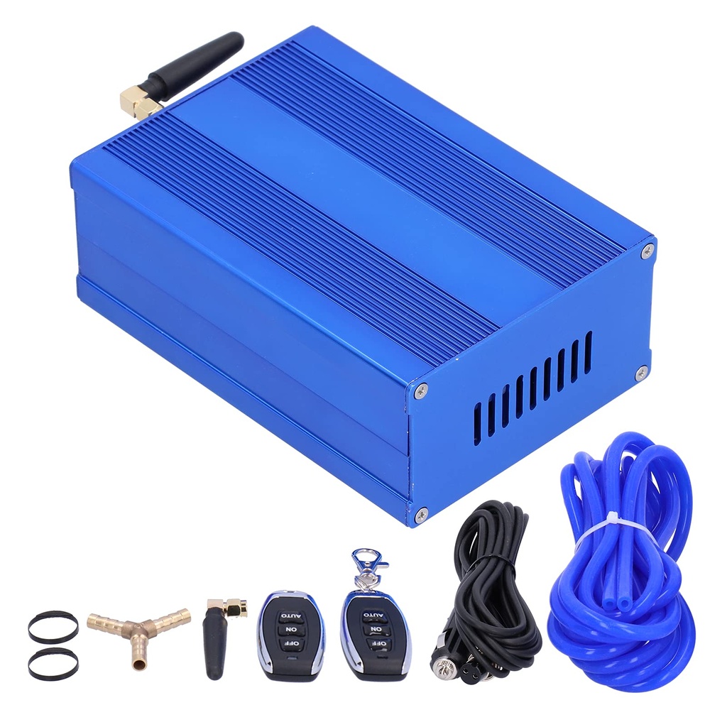 Vacuum Pump Controller Set, Car Exhaust Valve Kit Electric Remote Control Vacuum Controller