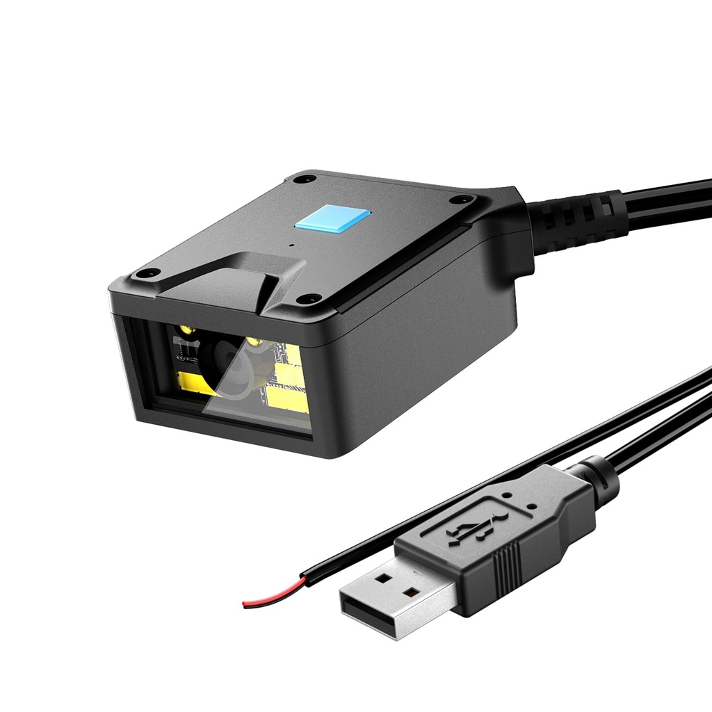 NetumScan 2D Fixed Mount Barcode Scanner Engine Industrial Grade 1D/2D/QR Code Reader with