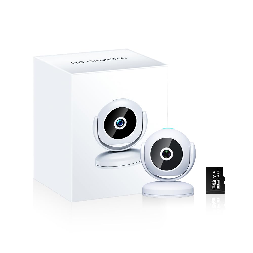 Wifi Camera, Indoor Camera for Security, 1080p Pet Camera,Wireless 170Ã‚Â° for Baby Monitor