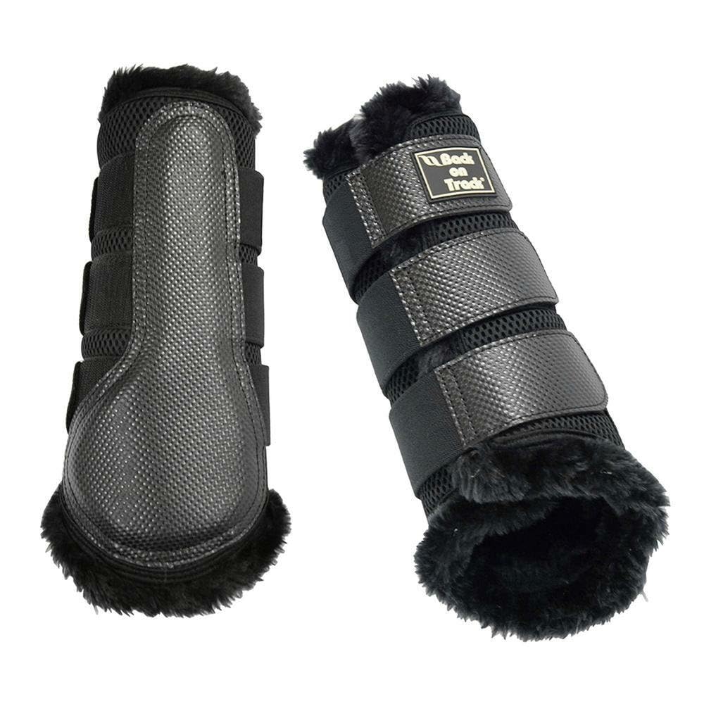 Back on track leggings brushing boat with fur dressage Gaiters Eskadron Stand