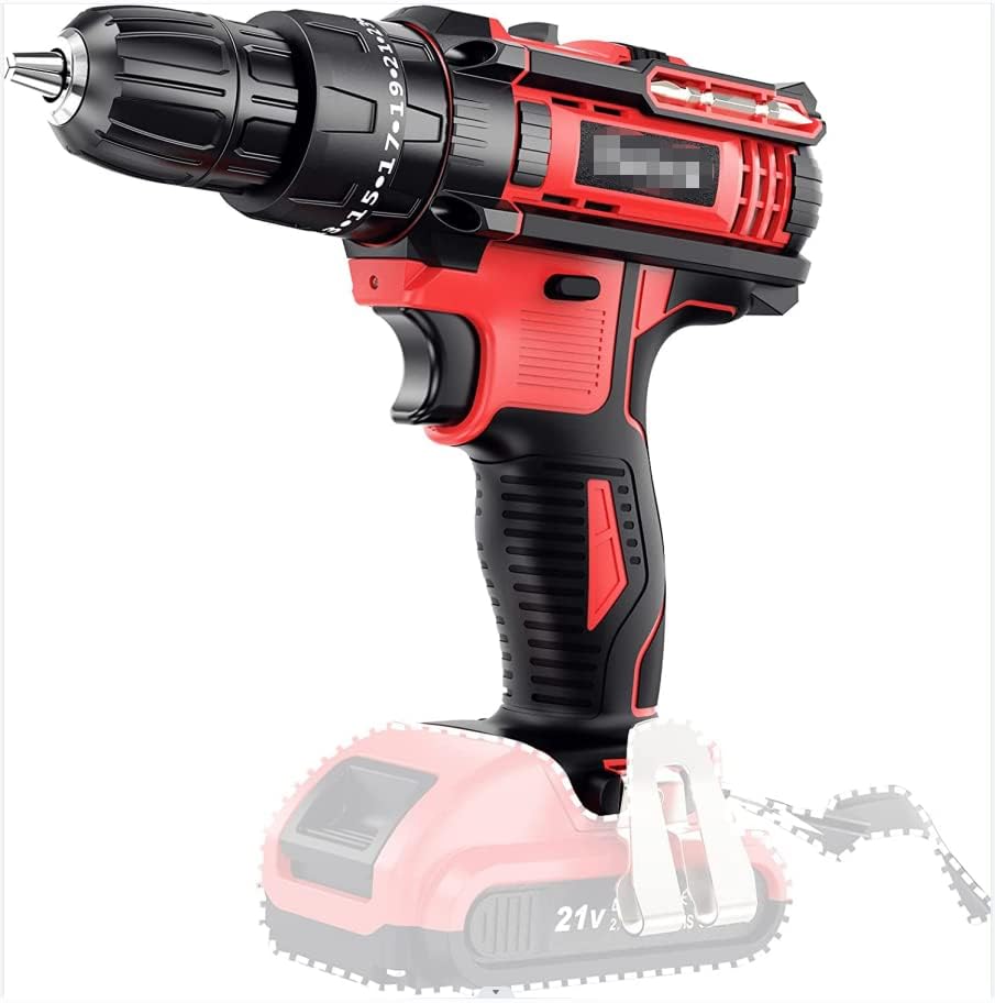 21V Cordless Drill Body Only, Battery and Charger Not Included