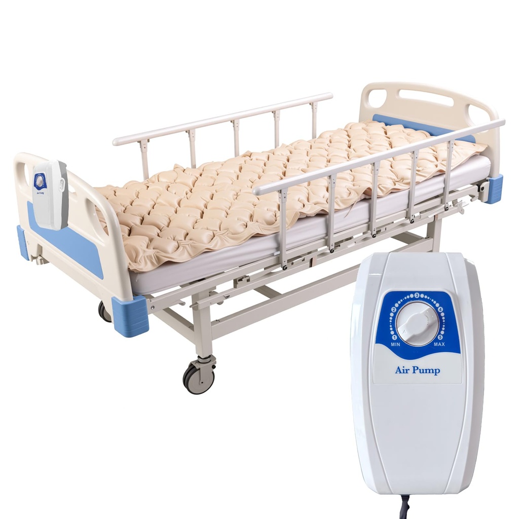 Alternating Air Pressure Mattress Pad, Hospital Bed Mattress Topper with Whisper Quiet Pump