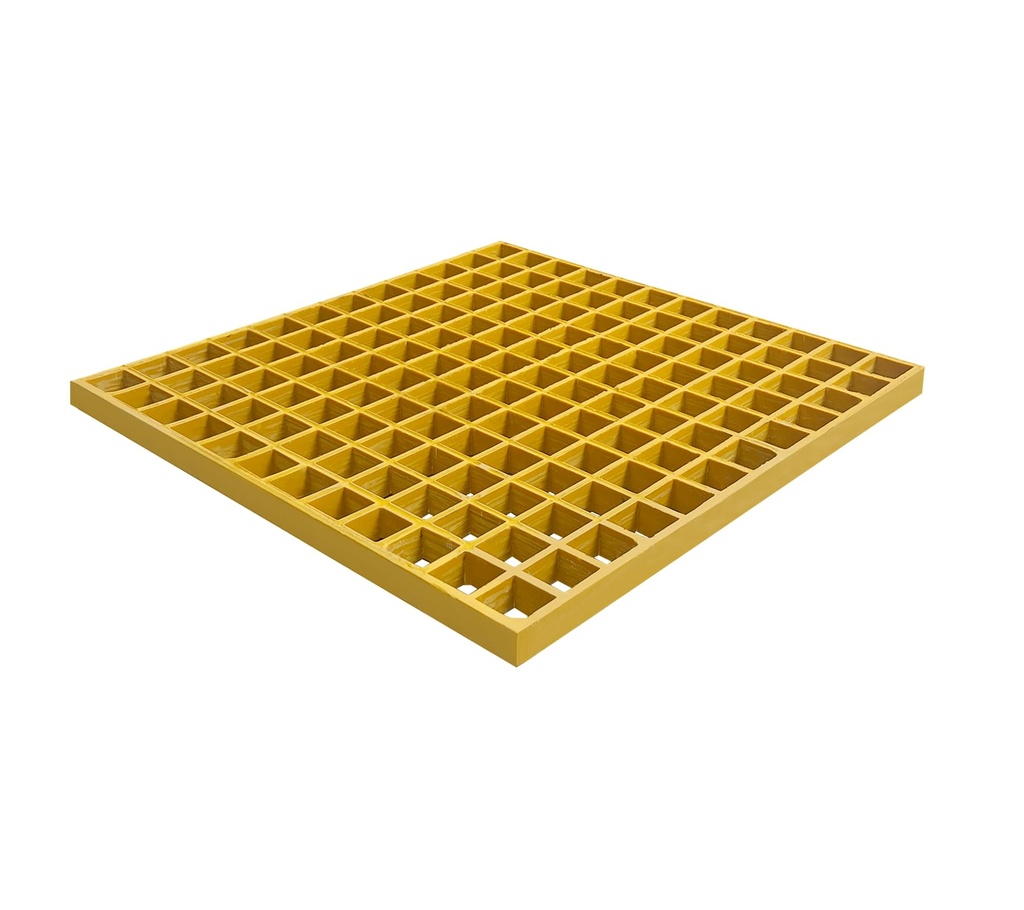 NATOTELA 38mm Thick GRP Grating panels Square L500xW500mm Fiberglass moulded gratings Bar 